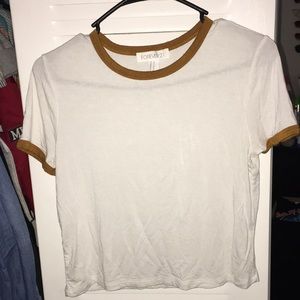 Forever 21 - White T - VERY Stretchy